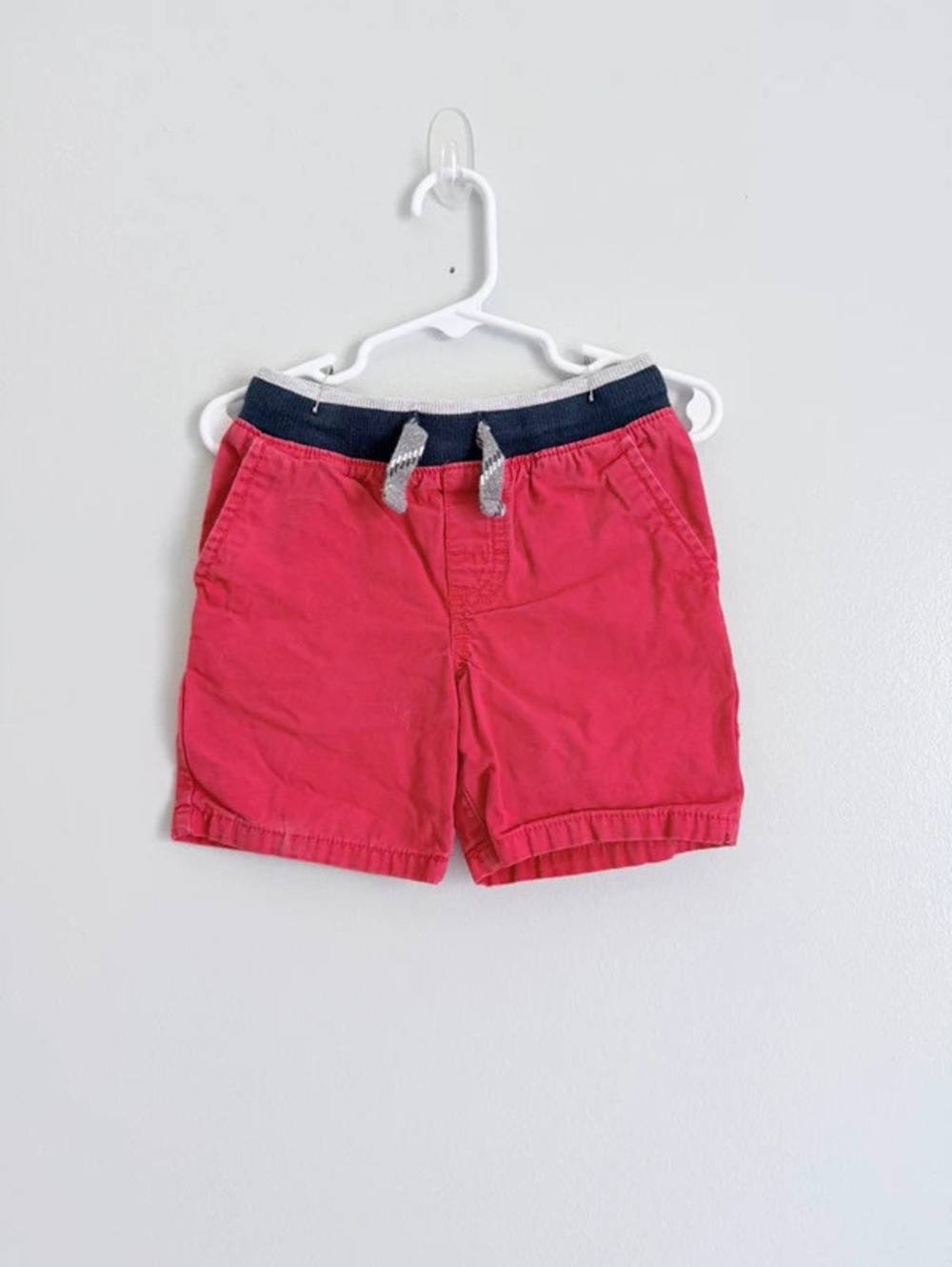 Carter’s Boys Red Pull-On Shorts 2T